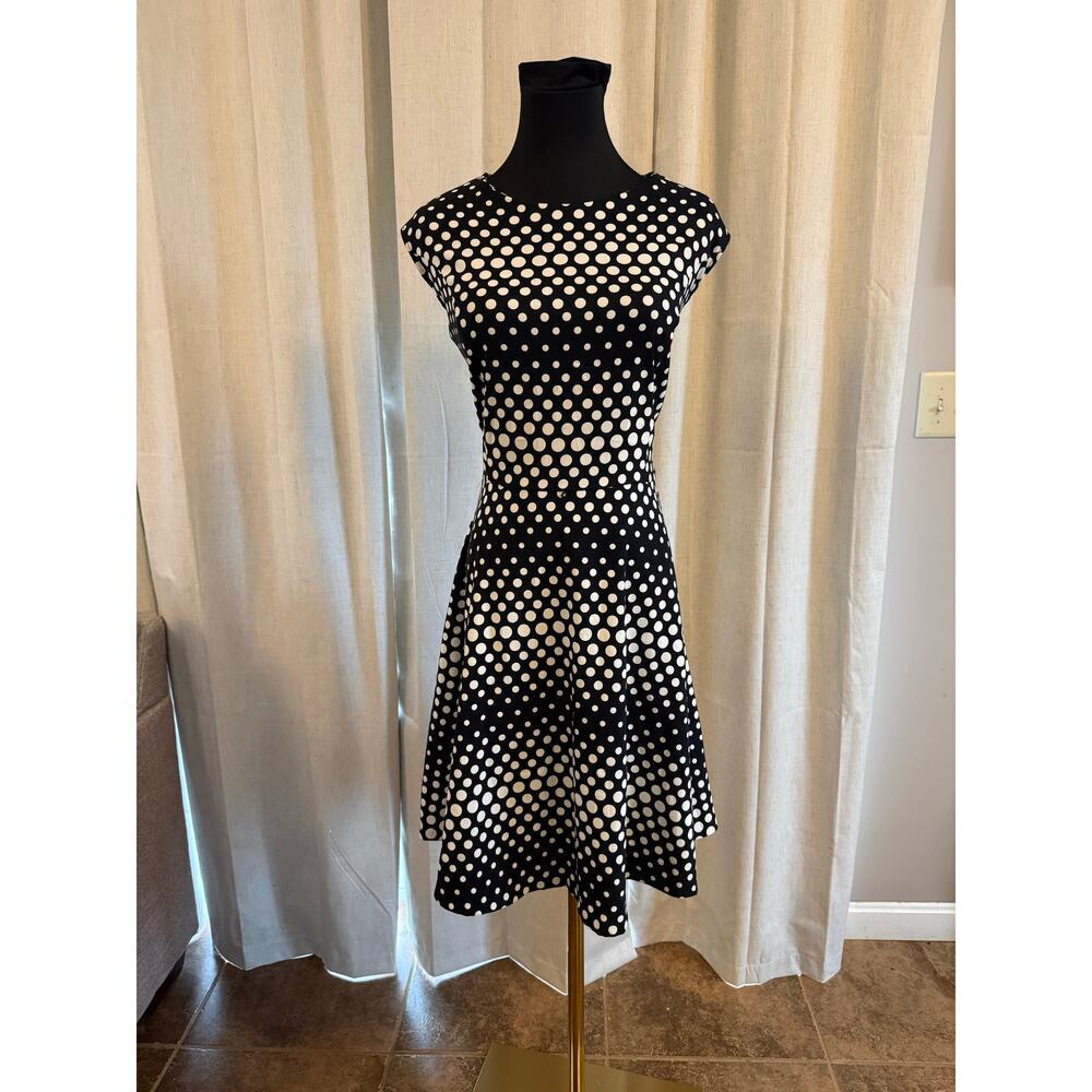 ALYX DRESS BLACK AND WHITE POLKADOT DRESS SIZE 16
